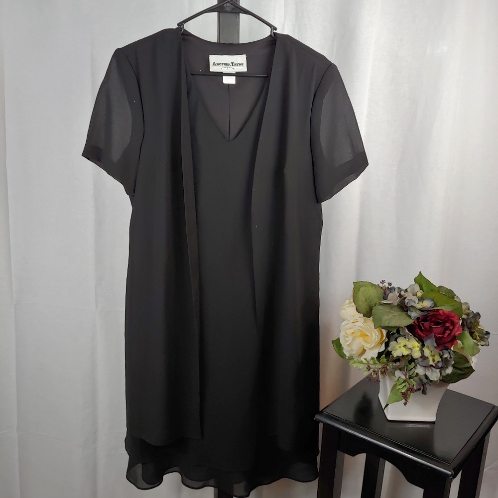 *3/$25* Another Thyme Black Dress 14.       W23